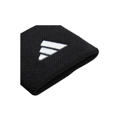 Wristband Adidas Cortas Negro (Pack x2)