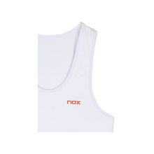 Camiseta Tirantes NOX Team Fit Mujer Blanco