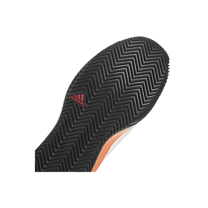 Padel Shoes Adidas adizero Ubersonic 4 M Clay Blanco/Naranja