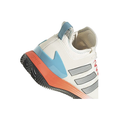Padel Shoes Adidas adizero Ubersonic 4 M Clay Blanco/Naranja