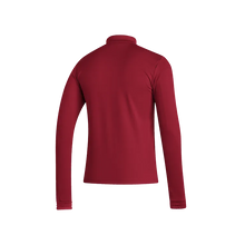 Sudadera Adidas media cremallera roja