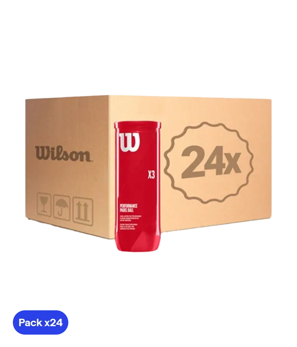 Box Balls  Wilson Padel (Pack x24)