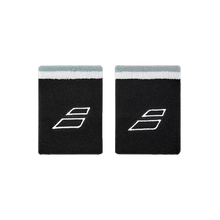 Wristband Babolat Jumbo Terry negro (Pack x 2)
