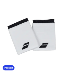 Wristband Babolat Yumbo mediana (Pack x 2) Blanco