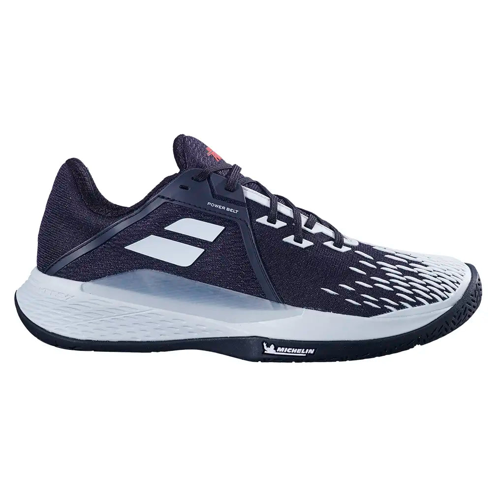Men's Propulse Fury 3 All Court Tennis Shoes Black and Illusion Blue