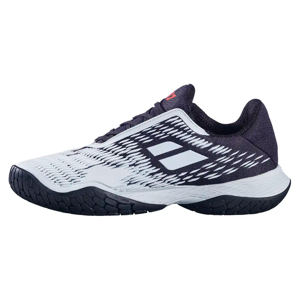 Men's Propulse Fury 3 All Court Tennis Shoes Black and Illusion Blue