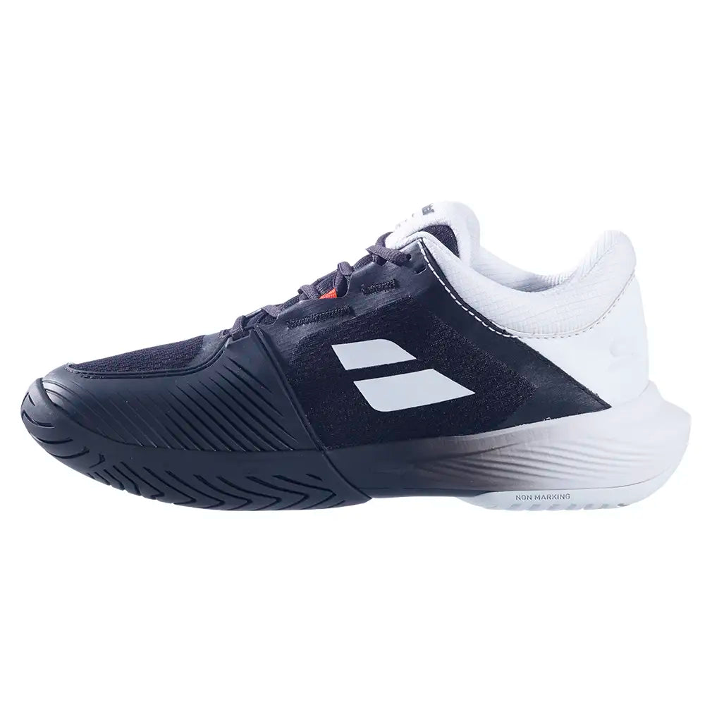 Men's SFX4 All Court Tennis Shoes Black and Illusion Blue