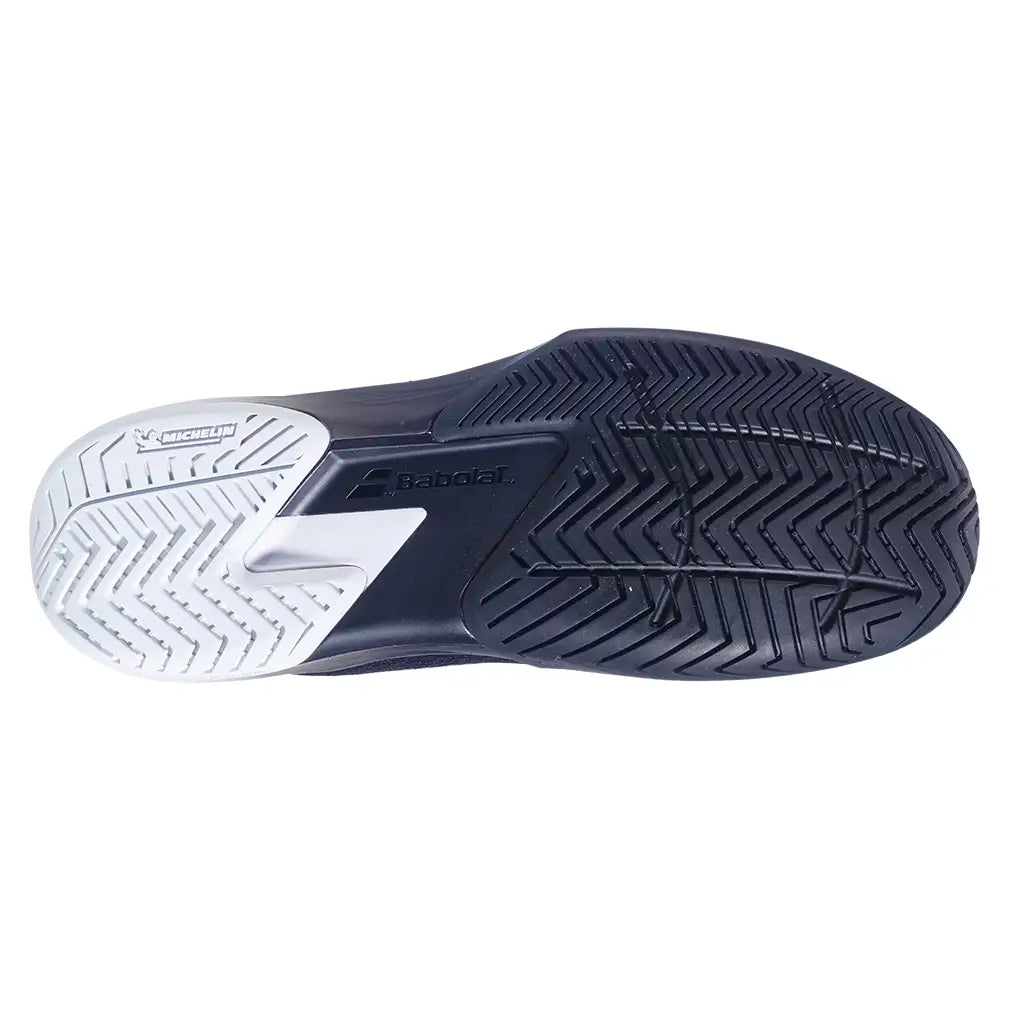 Men's SFX4 All Court Tennis Shoes Black and Illusion Blue