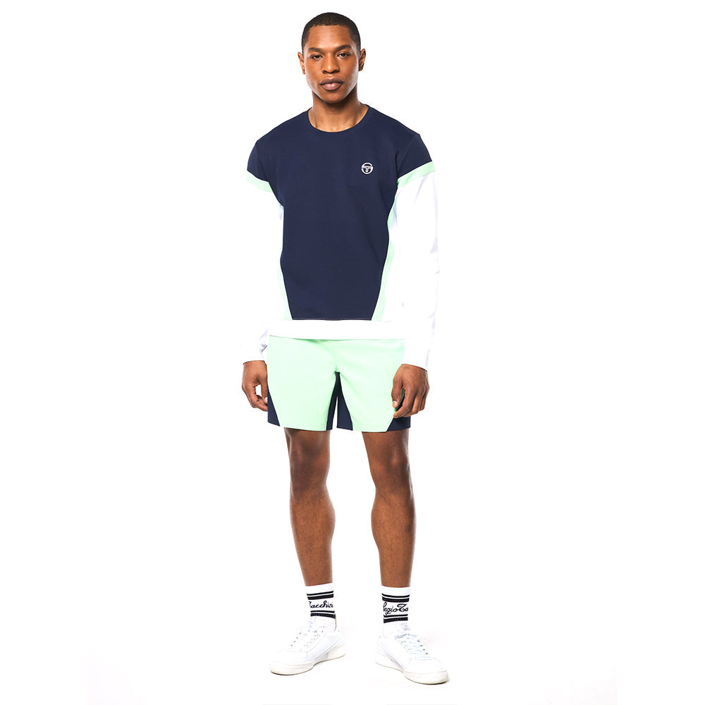 Sergio Tacchini Pagia Crewneck - Maritime Blue
