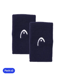 Wristband Largas HEAD Azul Oscuro (Pack x2)