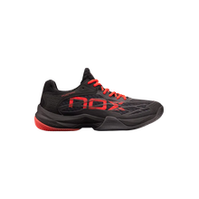Padel Shoes NOX AT10 Lux Negro/Rojo