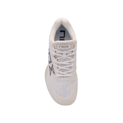 Padel Shoes NOX AT10 Lux Blanco/Gris