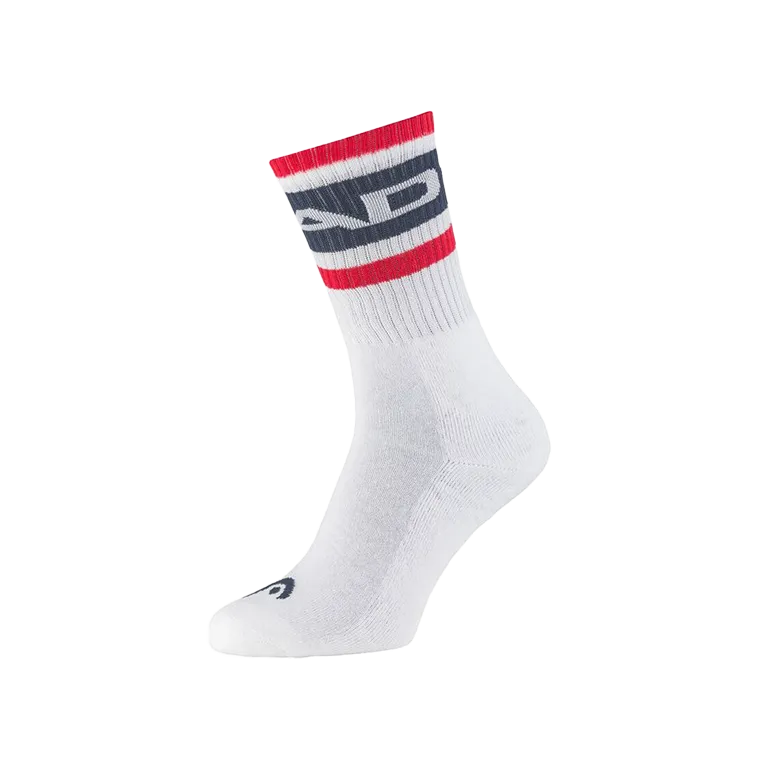Socks HEAD Long Crew Blanco