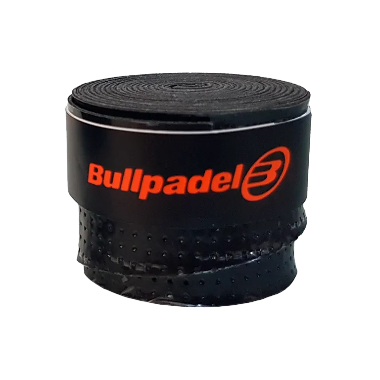 Tambor Overgrips Bullpadel GB1201 Perforados Negro/White (x50)