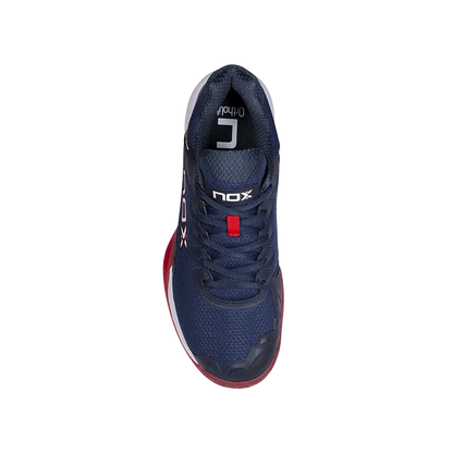 Padel Shoes NOX ML10 Hexa Blue/Fiery Red