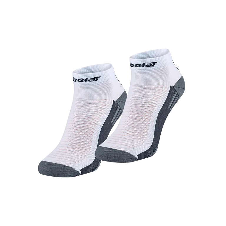 Socks Babolat Quarter Blanco/Negro