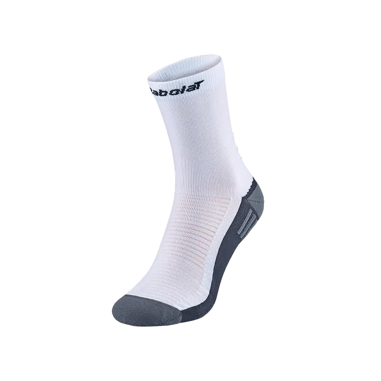 Socks Babolat Largos Blanco/Negro