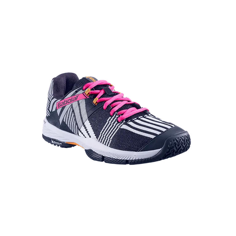Padel Shoes Babolat Sensa Black/Roseberry Mujer