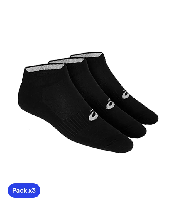 Socks Asics Lightweight Ped Negro (Pack x 3)