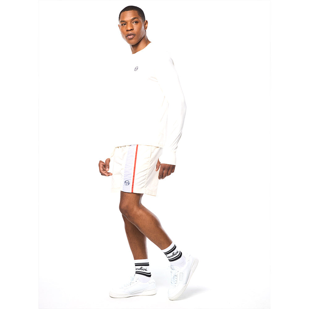 Sergio Tacchini Attivo Damarindo Long Sleeve Tee - Gardenia