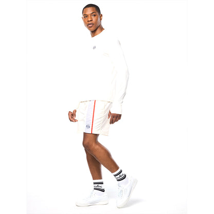 Sergio Tacchini Attivo Damarindo Long Sleeve Tee - Gardenia