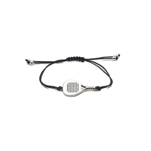 Pulsera VdP Macramé Pala en Plata