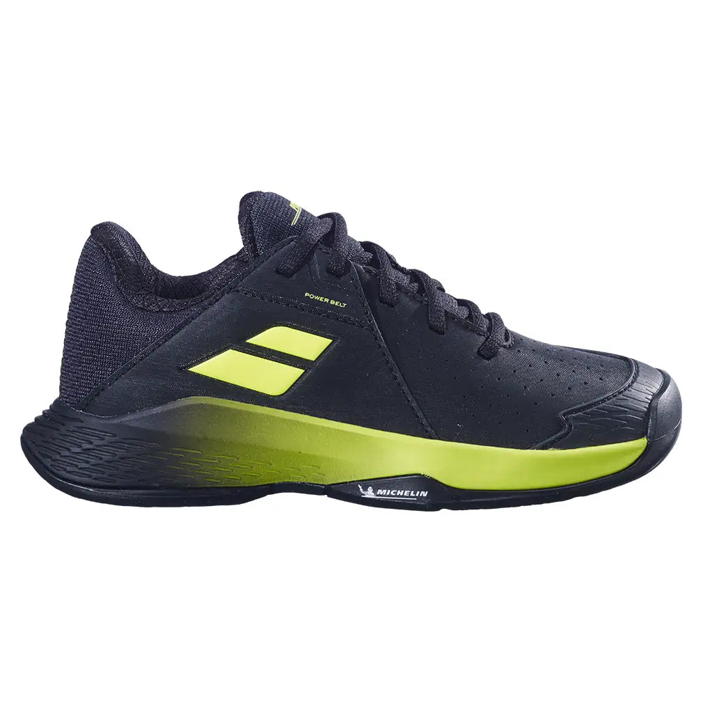 Juniors' Propulse All Court Tennis Shoes Black and Aero