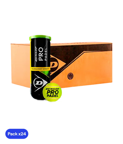 Box Balls  Dunlop Pro Padel (Pack x24)
