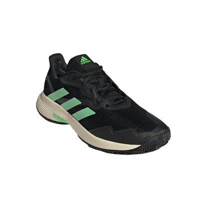 Padel Shoes Adidas CourtJam Control Clay Negras/Verde