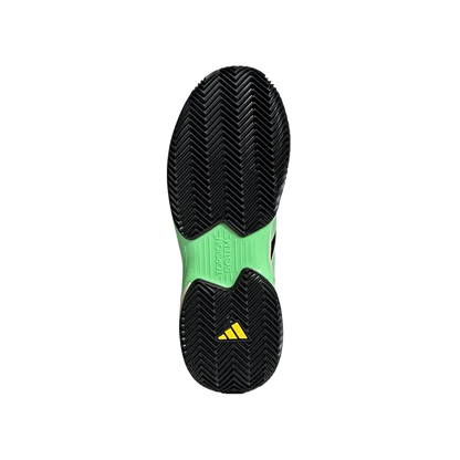 Padel Shoes Adidas CourtJam Control Clay Negras/Verde
