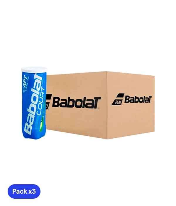 Box Balls  Babolat Court Padel (Pack x24)
