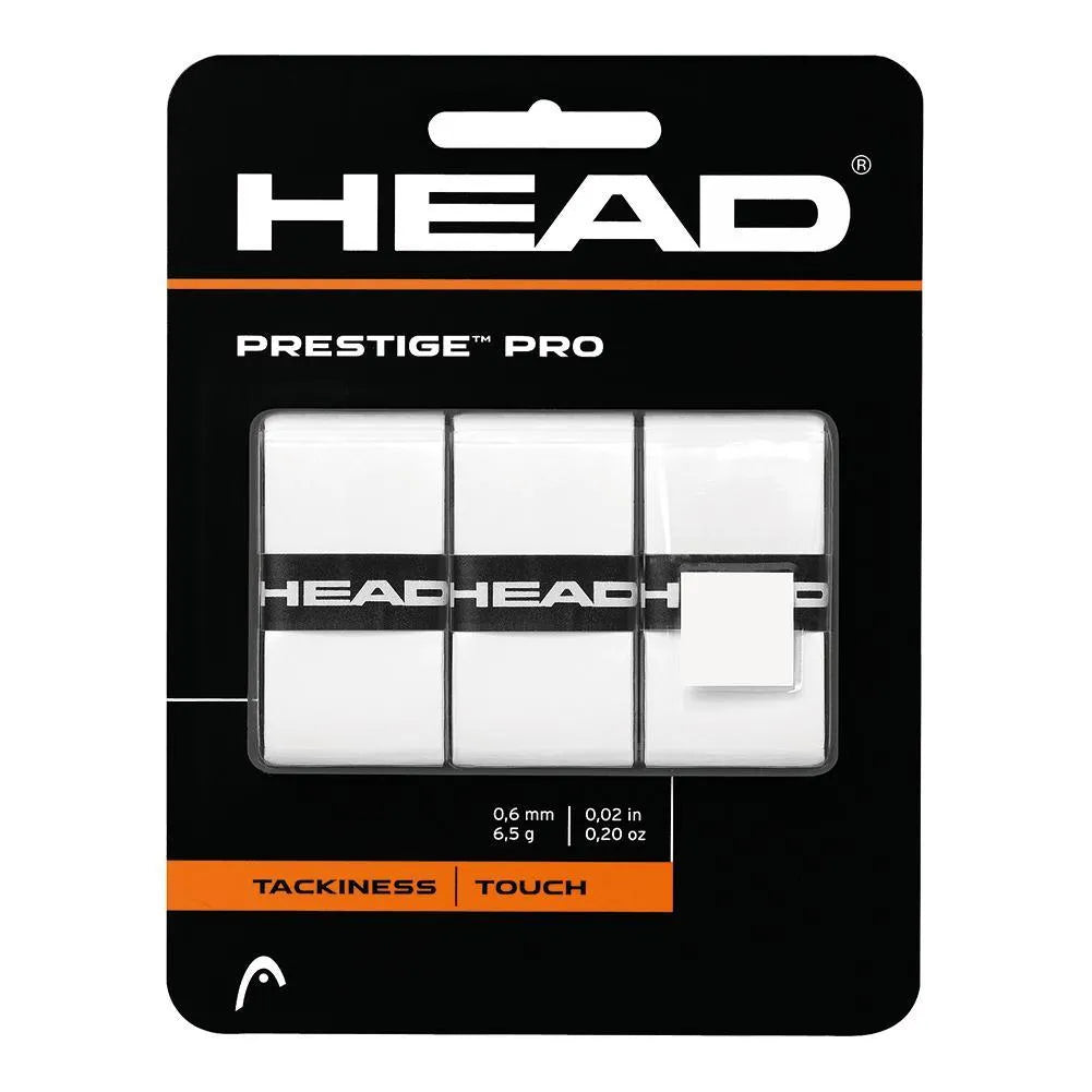 Prestige Pro Overgrips White-Accessories-Head-3686-DEFAULT-L-1-[Sku]-Tennis Express