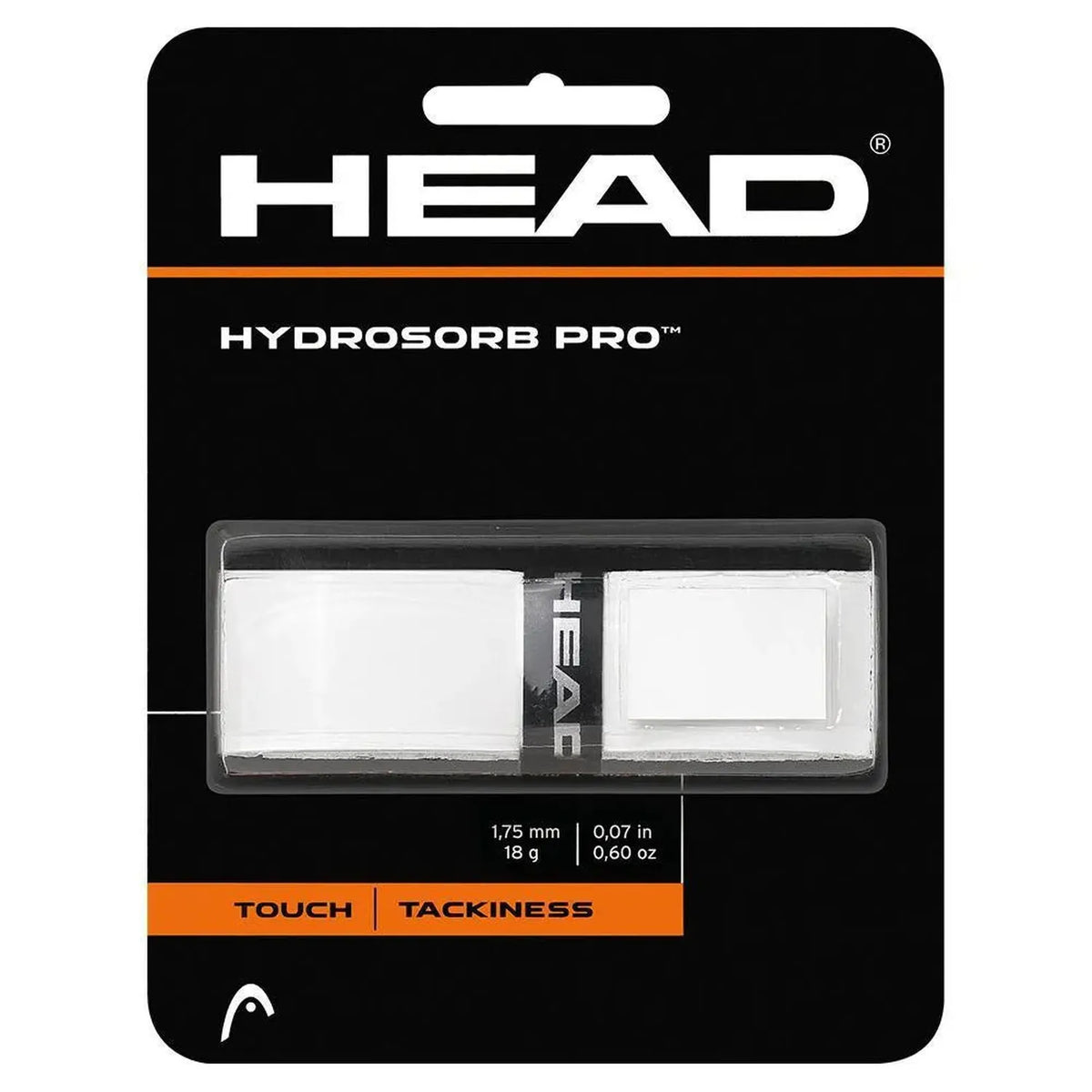Hydrosorb Pro Tennis Replacement Grip White-Accessories-Head-38779-DEFAULT-L-Tennis Express