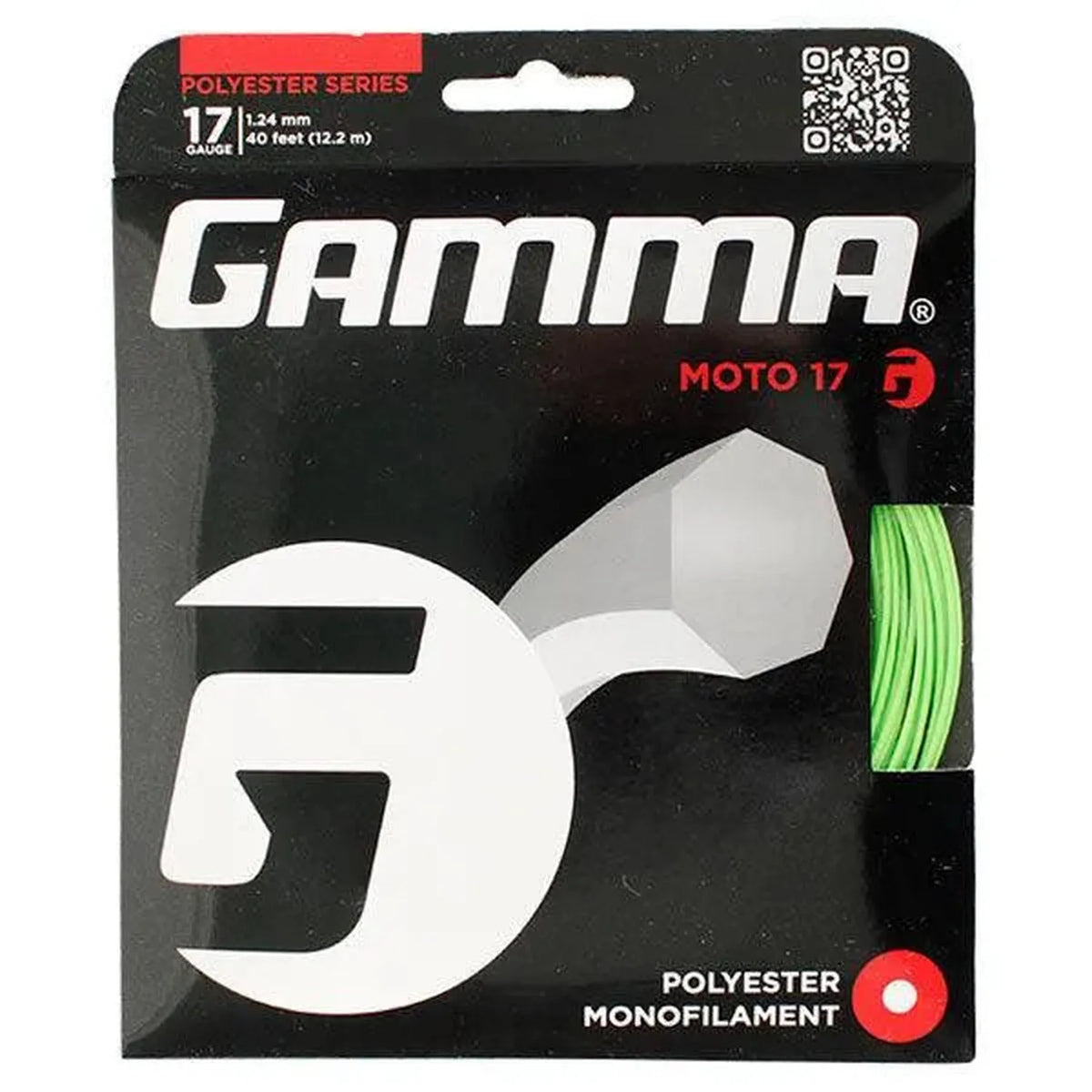 Moto 17G Tennis String Lime-Strings-Gamma-38837-DEFAULT-L-Tennis Express