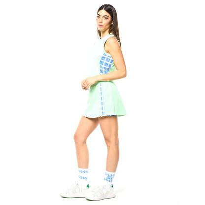 Sergio Tacchini Lara Cropped Top - Green Ash
