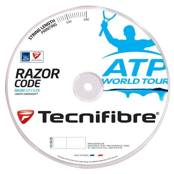 ATP Razor Code 1.25MM/17G Tennis String Reel Blue-Strings-Tecnifibre-39266-DEFAULT-L-Tennis Express