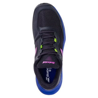Men's SFX 4 All Court Tennis Shoes Black and Dark Blue