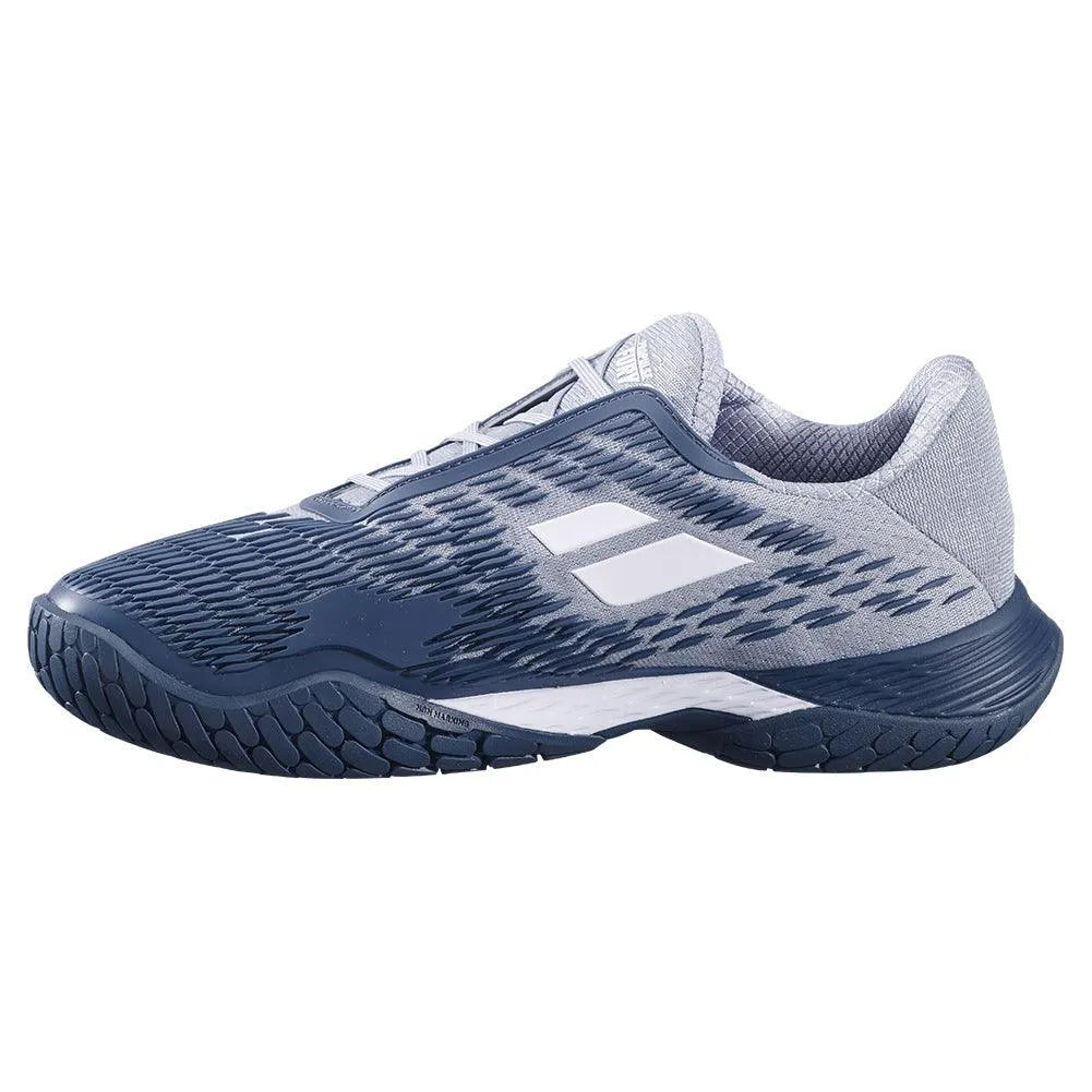 Men's Propulse Fury 3 Tennis Shoes Grey and White