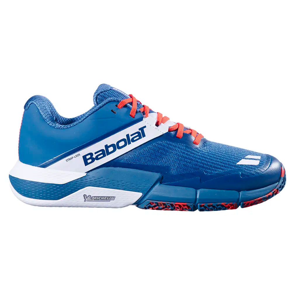 Men's Movea 2 Padel Shoes Seaport and Cherry Tomato