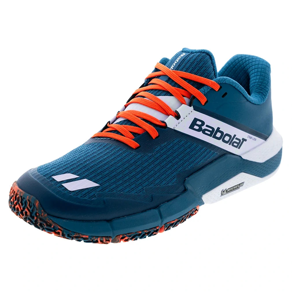 Men's Movea 2 Padel Shoes Seaport and Cherry Tomato