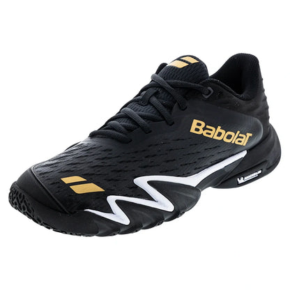 Men's Premura 3 Padel Shoes Black and Gold-Footwear-Babolat-3A0S26B752-2031copy-Tennis Express