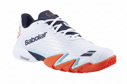 Babolat Padel Shoes Premura 3 Lebron | Men - White & Orange