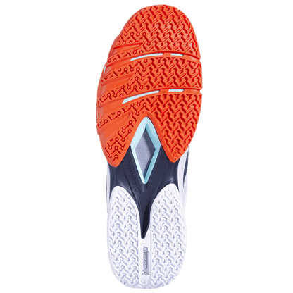 Babolat Padel Shoes Premura 3 Lebron | Men - White & Orange