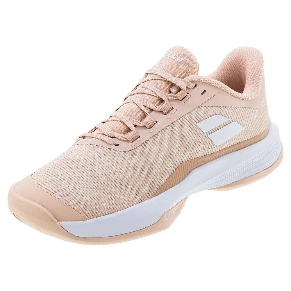 Women's Jet Tere 2 Tennis Shoes Evening Sand-Footwear-Babolat-3A1S25A651-5065S25_496a2ea3-46b3-4427-b4a0-7df7df5dab43-Tennis Express
