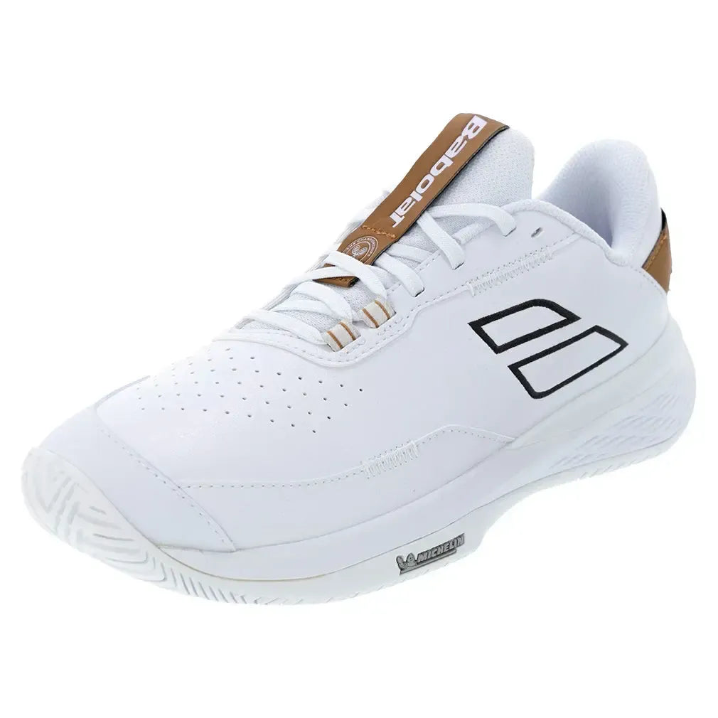 Women's SFX Evo Wimbledon Tennis Shoes White and After Dark-Footwear-Babolat-3A1S25C939-1096U25-Tennis Express