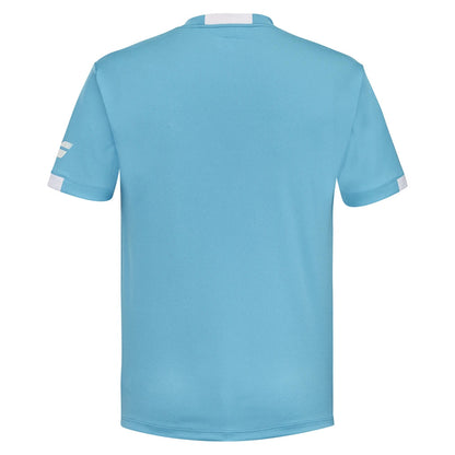 Boys' Play Crew Neck Tennis Top Cyan Blue