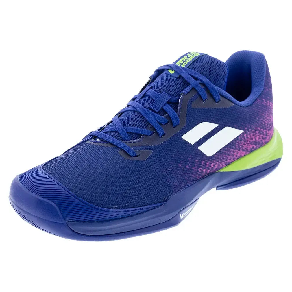 Juniors' Jet Mach 3 Tennis Shoes Dark Blue-Footwear-Babolat-3K2F25A648-4060F25copy-Tennis Express