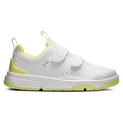 Juniors' THE ROGER Tennis Shoes White and Limelight