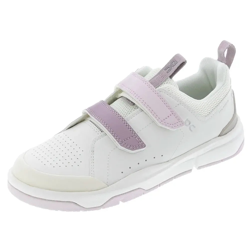 Juniors' THE ROGER Tennis Shoes Ivory and Orchid-Footwear-On-3KE10013286-F25copy-Tennis Express