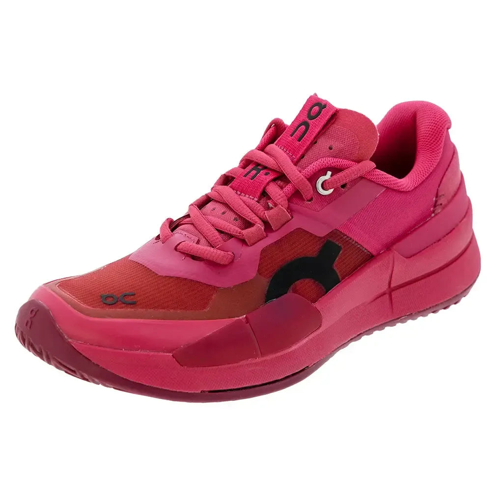 Men's THE ROGER Pro 2 Tennis Shoes Pink and Grenadine-Footwear-On-3ME10303602-F25-Tennis Express
